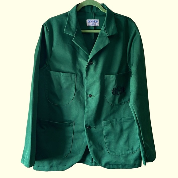 Other - 30% off Bundles ☘️ Dark Green Button Down Workwear Dickson Chef Jacket